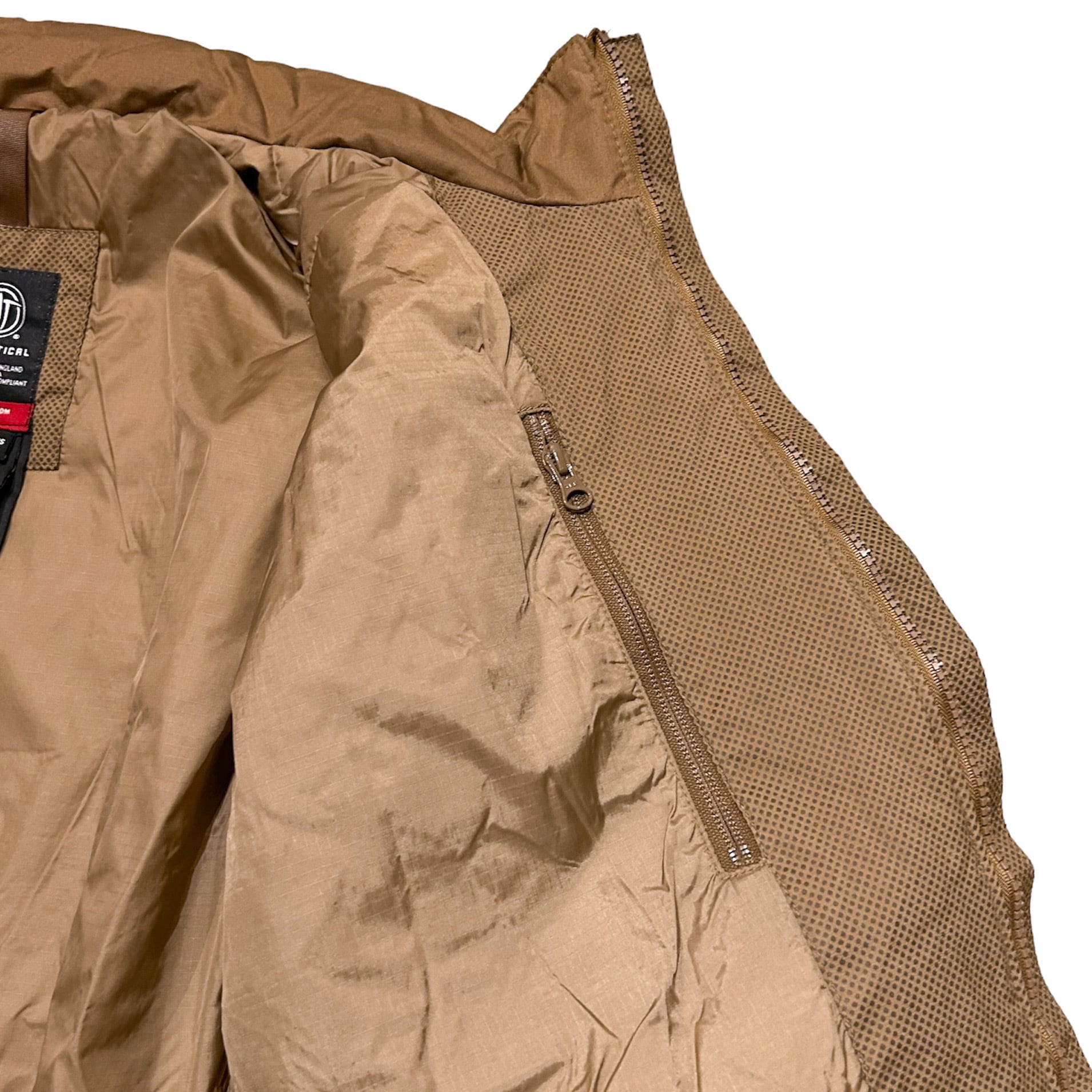 WILD THINGS TACTICAL LOW LOFT JACKET FR-G Flame Retardant Coyote