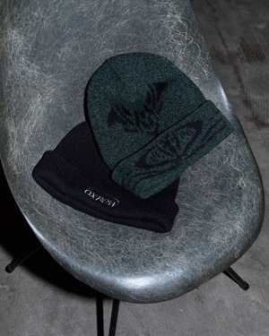 jacquard knitted beanie / Made In FRANCE