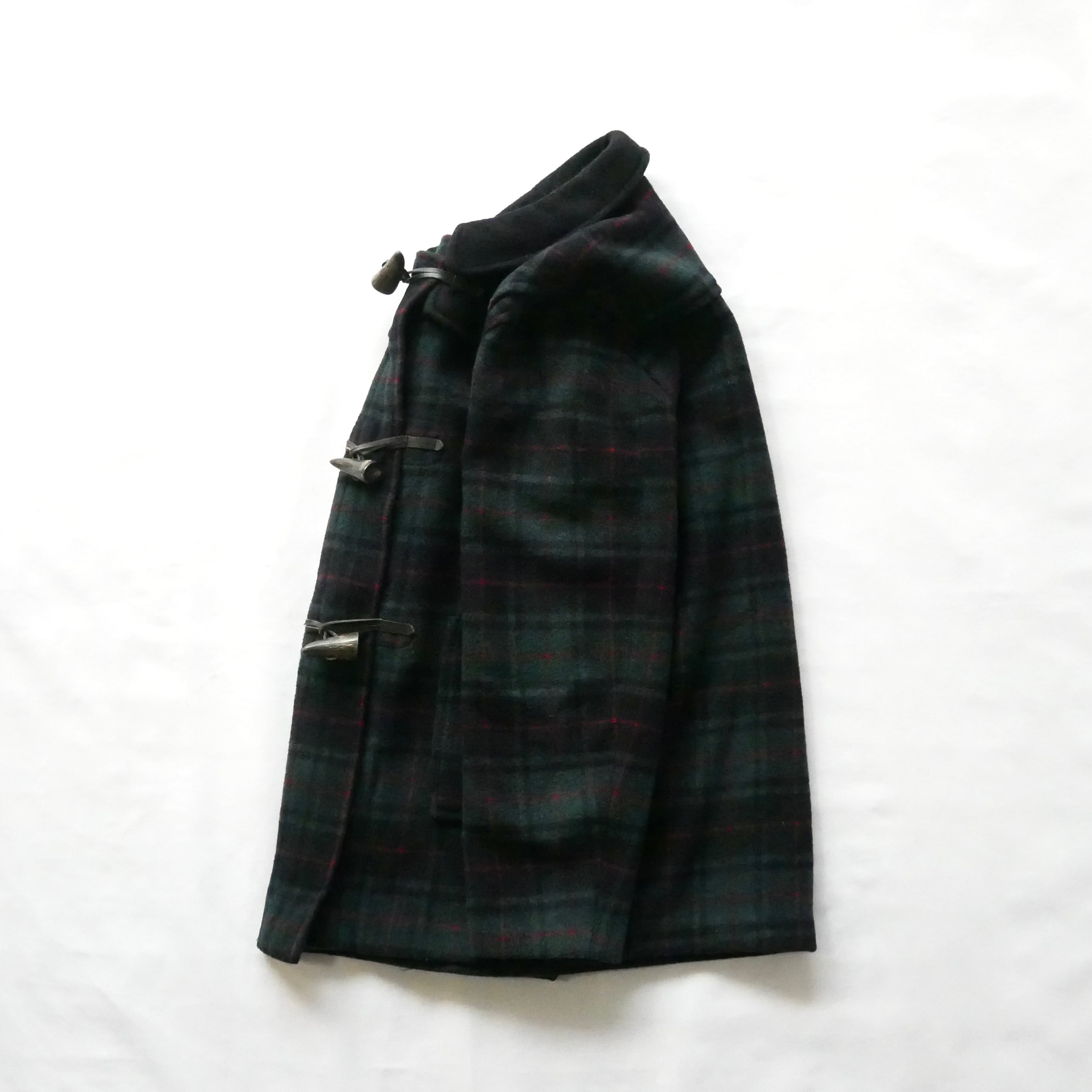 Made in England gloverall check duffle coat イングランド製