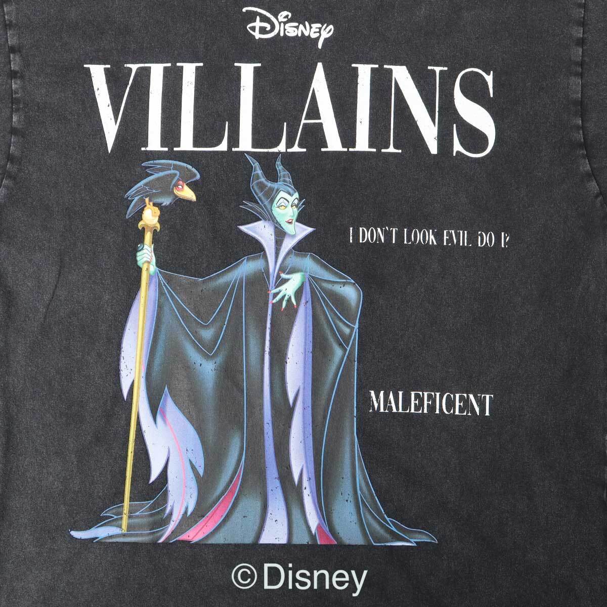 HBD-063 ディズニー Disney Tシャツ ヴィランズ 古着風プリント HBD-063 ディズニー Disney Tシャツ ヴィランズ 古着風プリント
