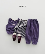 【取寄/韓国直送】BONITO 26/AT シュガーリブTシャツ|夏服|韓国子供服
