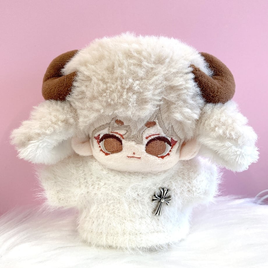 ぬいぐるみ用 十字架付きファーニット【10〜15cm用】TGMC-1254