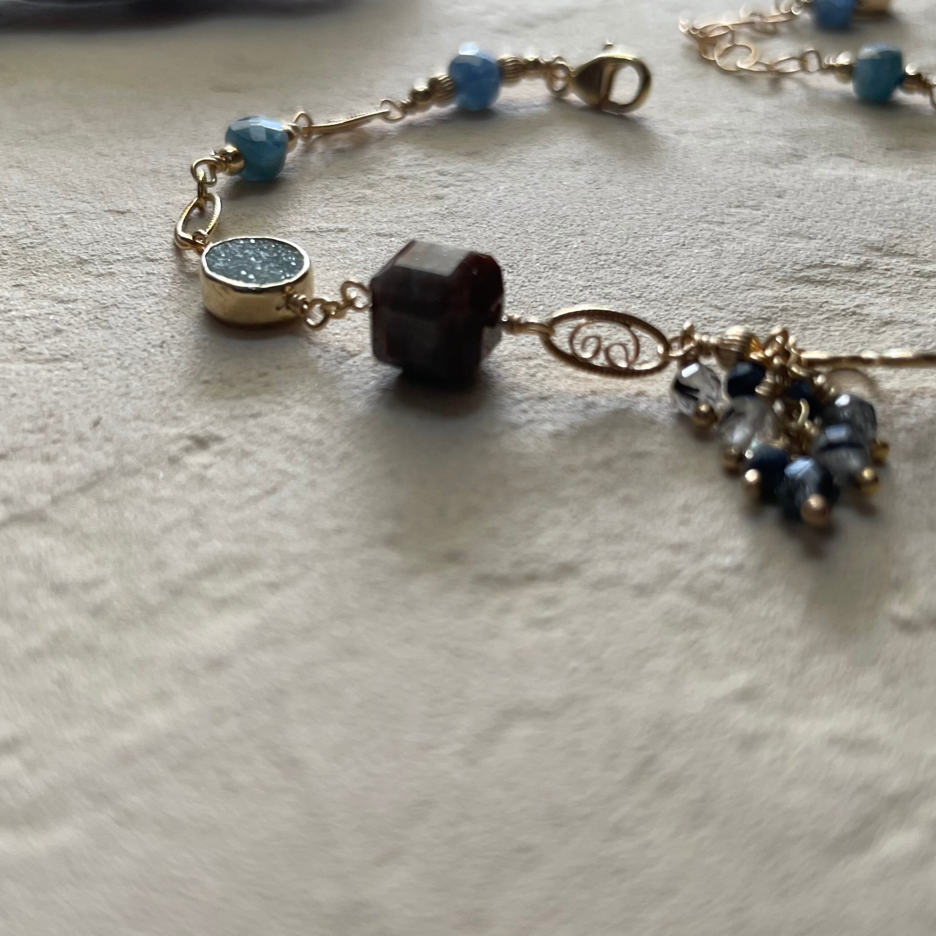 Bracelet ~Jewel ~/14K Goldfilled | and. the earth JEWELRY