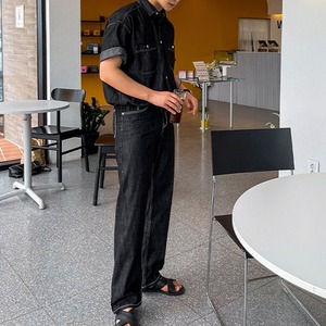 ブラックデニム　（別売りでセットアップのシャツあり）　MT0080437