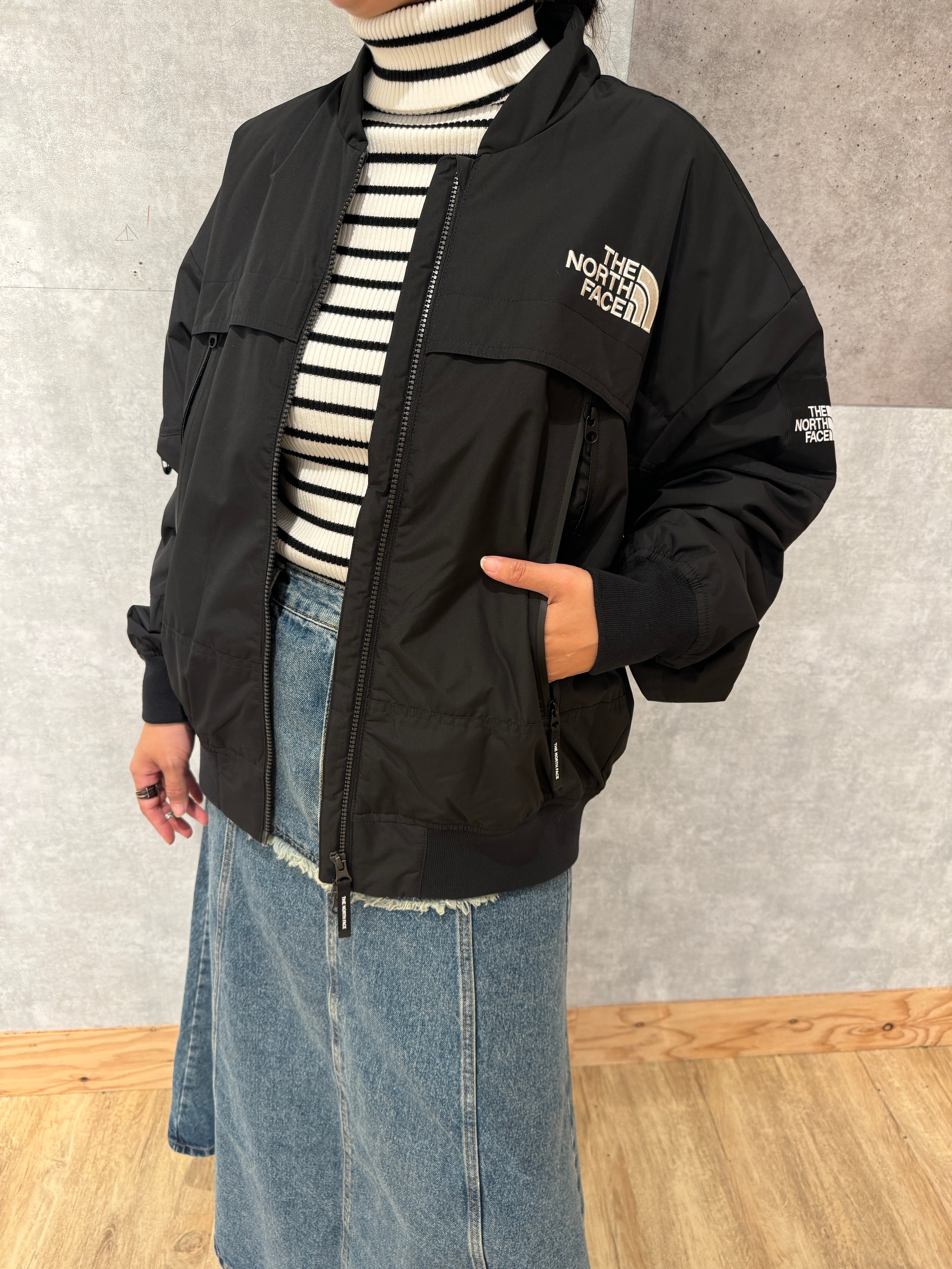 ジャケット・アウター THE NORTH FACE HERITAGE ECO HEAT BOMBER THE NORTH FACE WHITE LABEL heritage eco heat bomber jacket