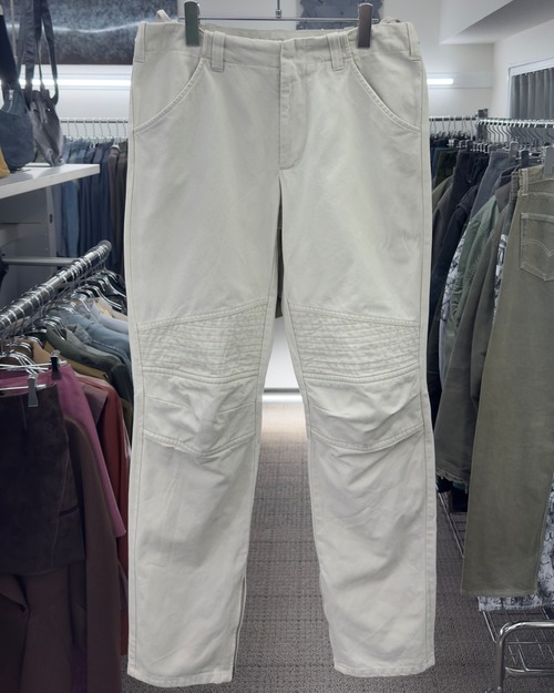 AW1999 HELMUT LANG CANVAS BIKER PANTS