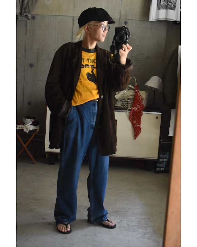OK/60's "BULTACO" vintage rayon tee shirt