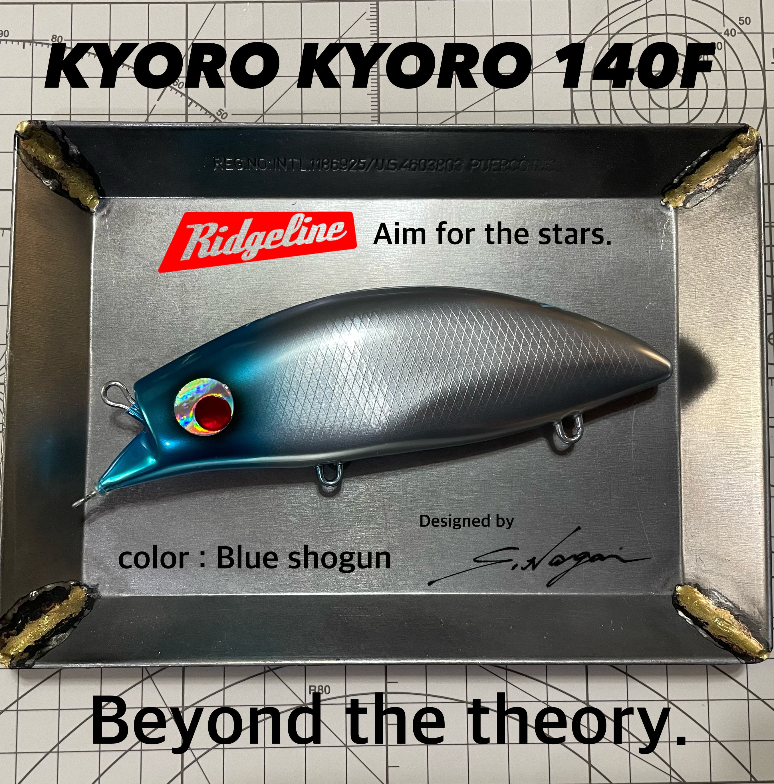 リッジライン キョロキョロ140F RLパロット 実釣未使用
