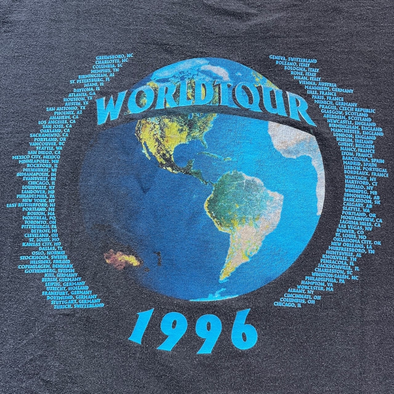 AC/DC 1996 Ballbreaker World Tour Band Tee | Vintage High Line