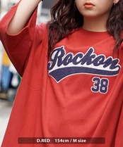 \SALE/◆サガラワッペン刺繍 スーパーワイド Tシャツ◆ir-h326221