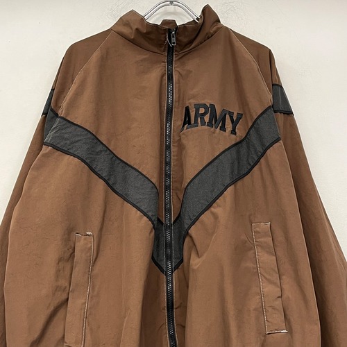 US ARMY used training jacket "overdye" SIZE:LARGE-LONG A S3