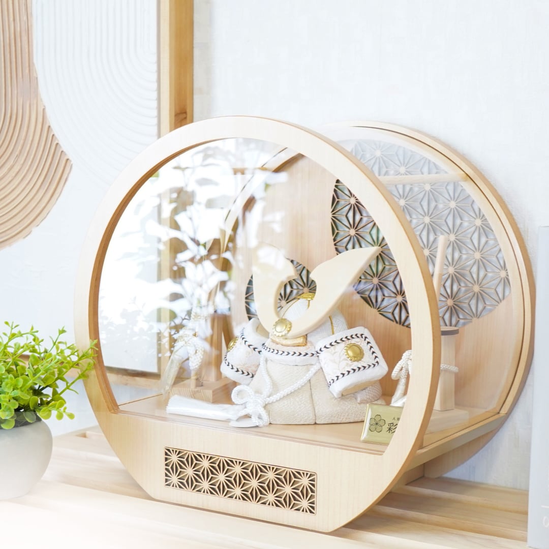 晴流 -haru- 木目込み五月人形〈小〉