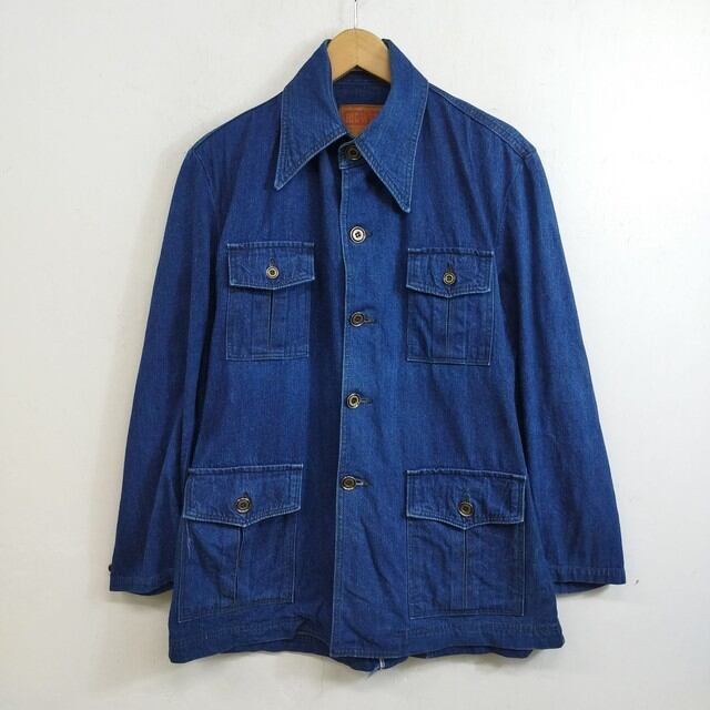 70s Levi's Lot.70705-0317 Stretch Denim Trucker Jacket “Boys” SIZE