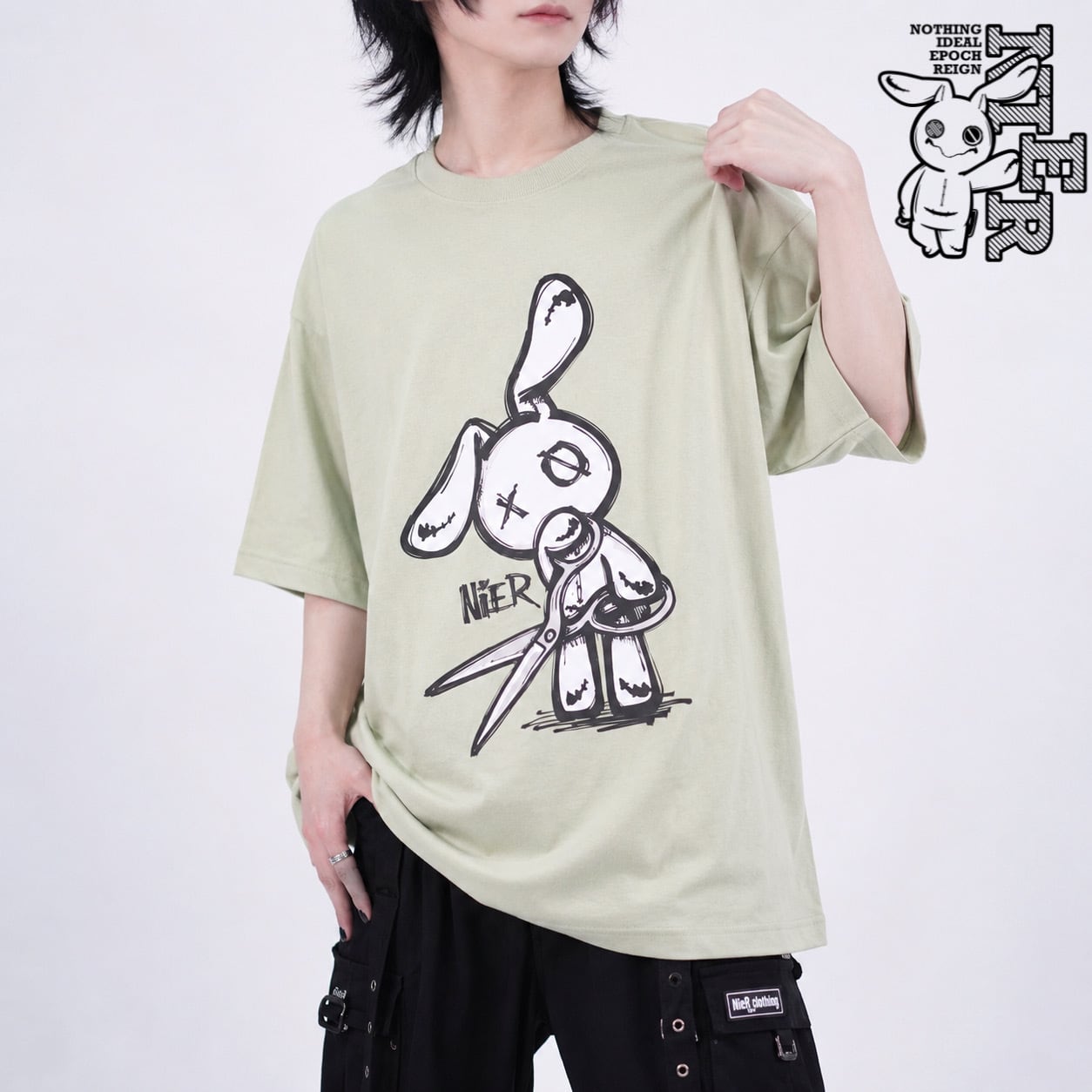 シークレット新作プレゼント》COTTON 100% MINT CUTSEW【CUTTING NIER