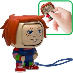 【7月下旬入荷予定】カルチャーフライ チャイルド・プレイ チャッキーフリップエムズ! ミニフィギュア w/ ストラップ 未開封