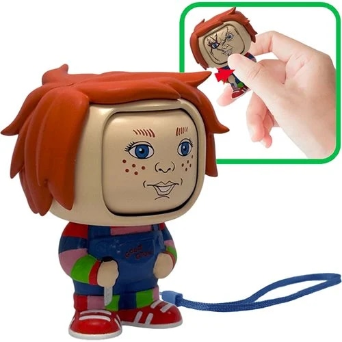 【7月下旬入荷予定】カルチャーフライ チャイルド・プレイ チャッキーフリップエムズ! ミニフィギュア w/ ストラップ 未開封