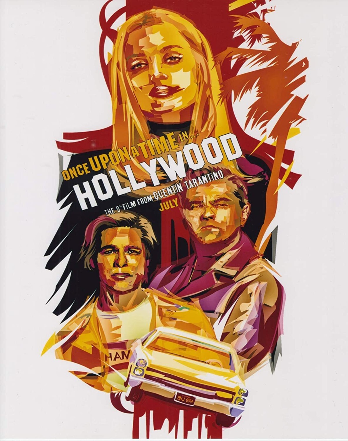 直輸入 大きな写真 ワンス アポン ア タイム イン ハリウッド レオナルド ディカプリオ ブラッド ピット マーゴット ロビー Movieimages 大分市府内町2 3 天神ビル101 080 42 9150