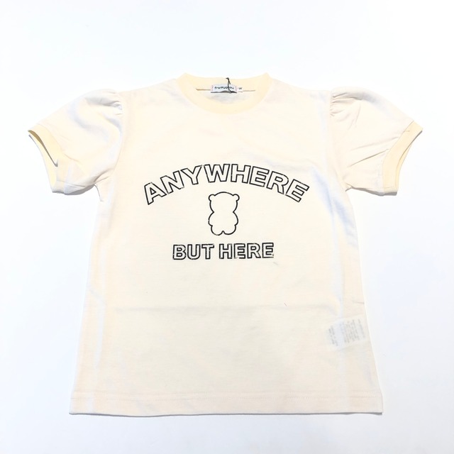 【22SS】フランキーグロウ ( frankygrow ) GRANGE PRINT PIPING TEE［ S / M / L ］VANILLA　 Tシャツ トップス