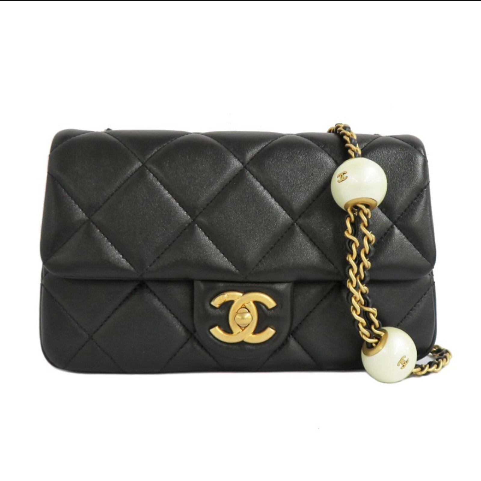 CHANEL シャネル マトラッセ ミニ フラップ バッグ チェーンショルダー  