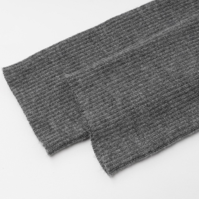 v-neck layered knit top　J00194