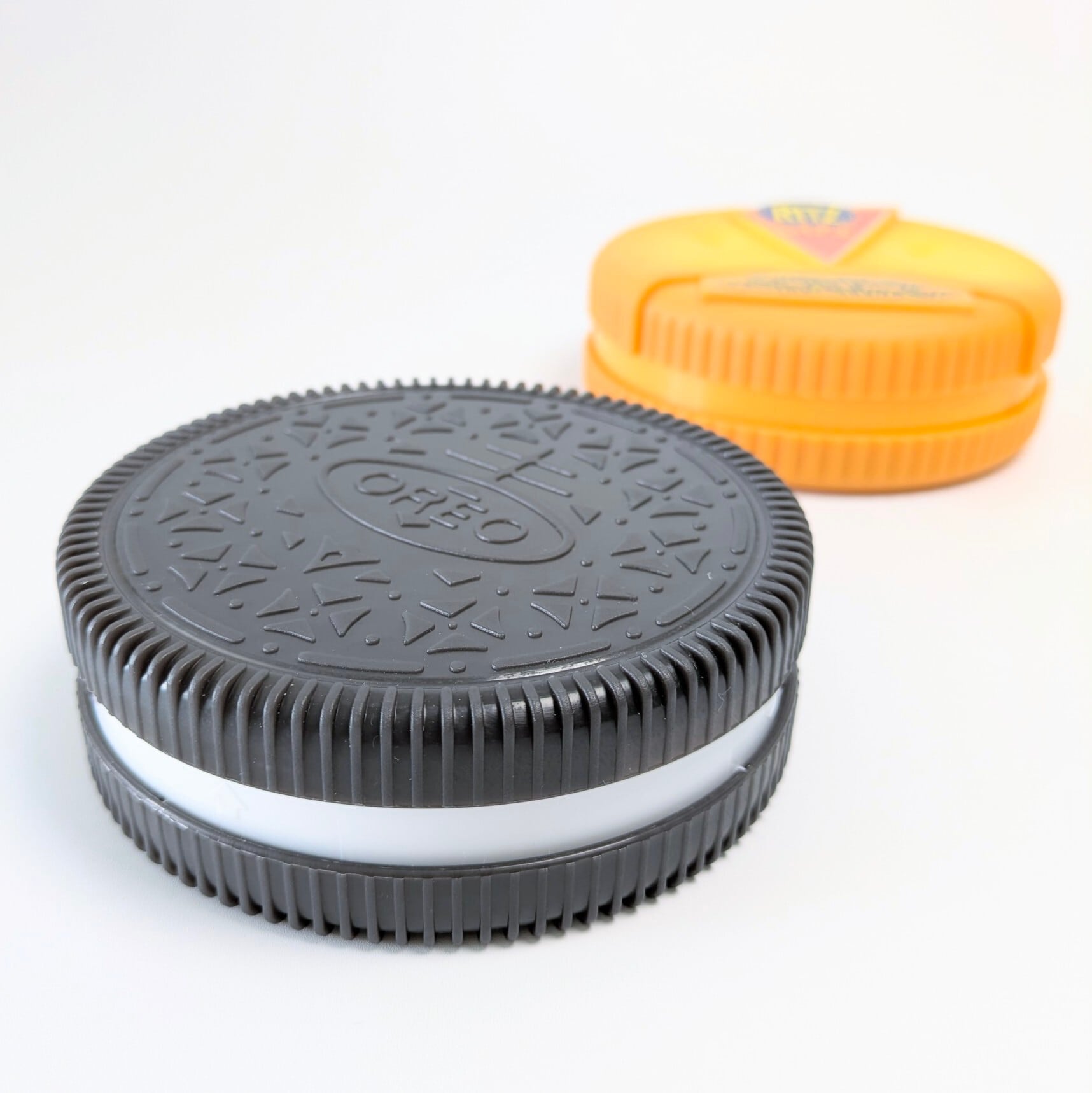 【 Sweets Plastic Container ( スイーツ プラスチック コンテナー ) 】 OREO ( オレオ )& Ritz(リッツ) / 小物入れ / コンテナ / キャンディボックス〚アメリカン雑貨 アメトイ〛