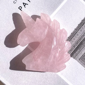 Rose Quartz Unicorn Medium 3 ✧ ローズクォーツ ユニコーン