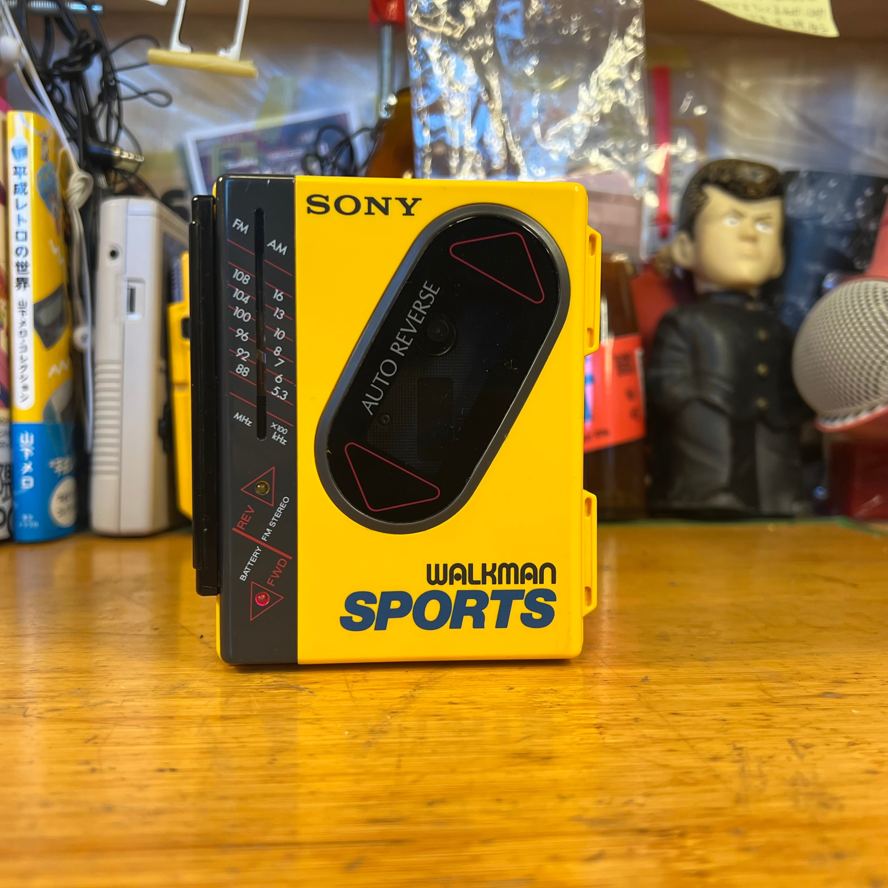 SONY sports ソニースポーツ カセットウォークマン WM-FS495 SONY カセットウォークマン 美可動品]ソニースポーツカセット