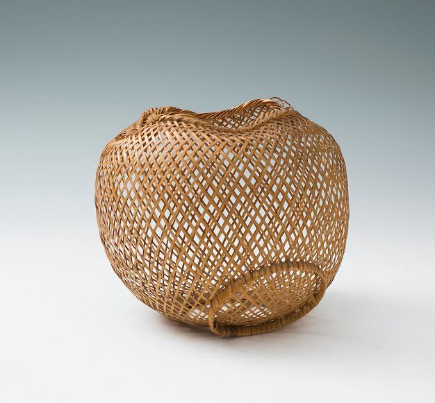 竹細工 極上品 収納かご 果物皿 茶道具 菓子入れ 手作工芸品