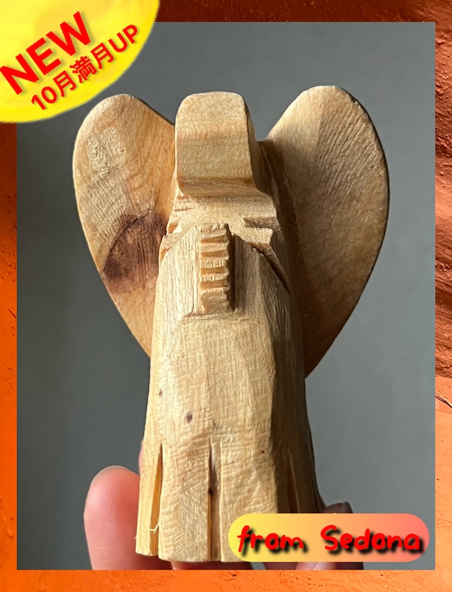 【Sedona】パロサントエンジェル像 ペルー産