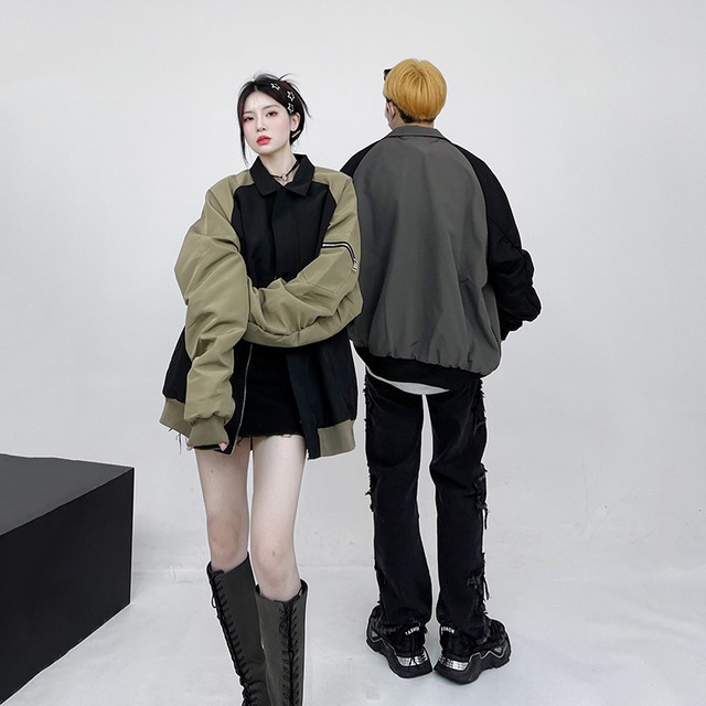 CEDY男女兼用ラグランボンバージャケット