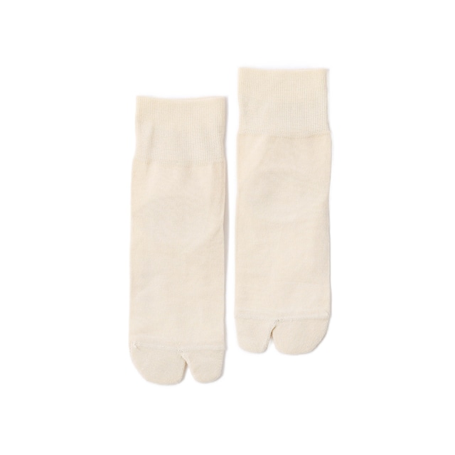 High Gauge Short Socks (Cream)