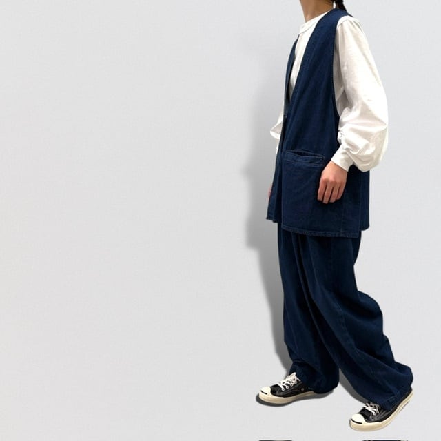 mizuiro ind デニム ベスト | CoCo Cuore