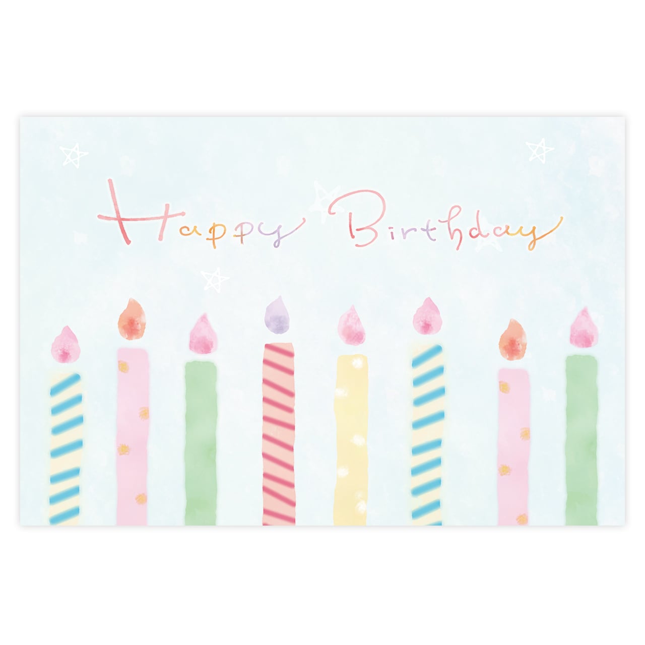 ポストカード『バースデイカード』 〜atelier cygne〜 [K2-1