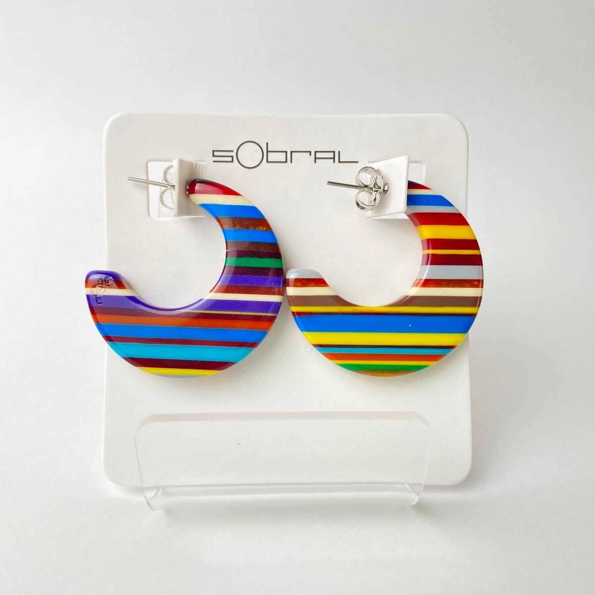 【SOBRAL ソブラル 】ピアス BR PHOTO POP ART