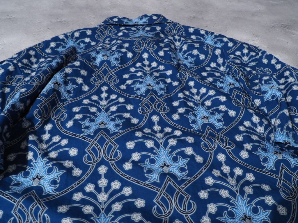 寒冷 - cold ethnic art pattern design Box silhouette shirt