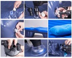 予約 車内後部座席用エアーベッド 車用寝具 空気マット 睡眠 簡単設置 収納便利 旅行 長距離ドライブ 車中泊 子供のお昼寝  コンパクト 休息 布団 ふとん 枕つき エコノミー症候群予防 防災 アウトドアcw-a-3352
