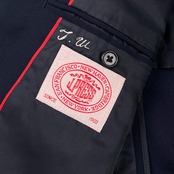 80s J.PRESS ジェイプレス 背抜き 金ボタン 段返3B テーラードジャケット 紺ブレ 94-82-175 /ネイビー メンズ ビンテージ