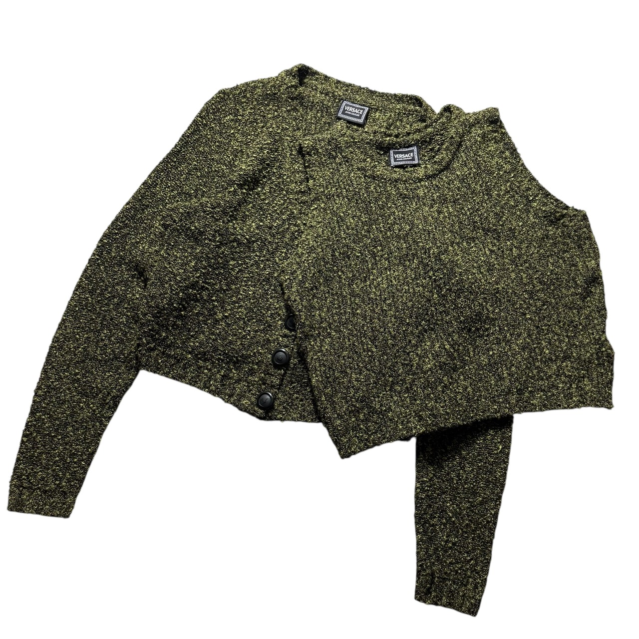 vintage VERSACE JEANS COUTURE knit ensemble