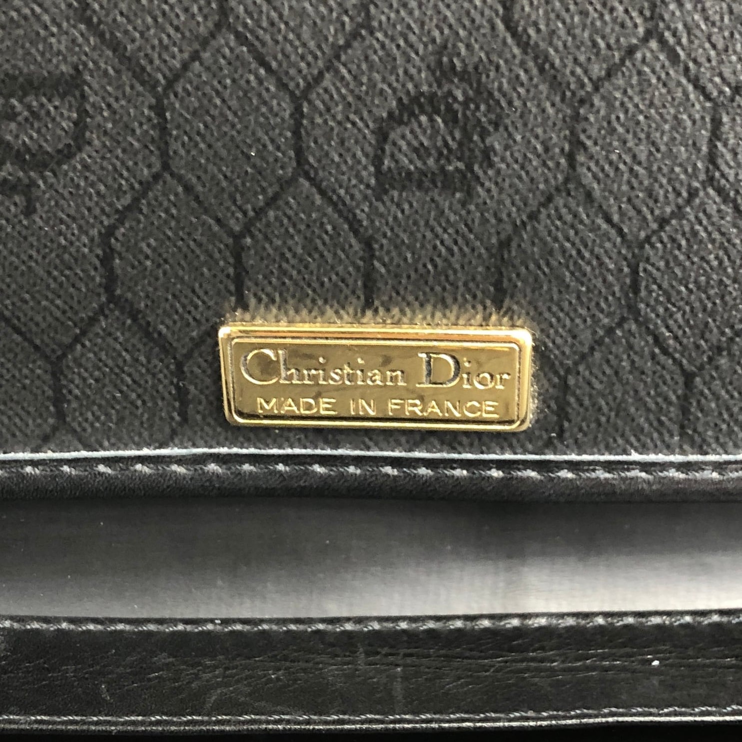 Christian Dior クリスチャン ディオール ショルダーバッグ ブラック