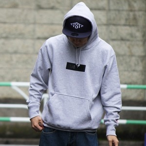 BOX LOGO PULL PARKA #T.GREY