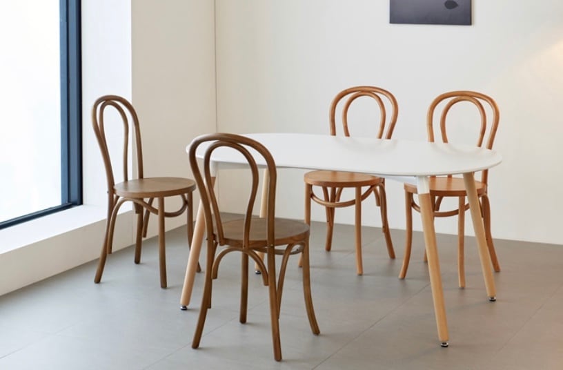 czech chair 3colors / チェコ チェア 椅子 原木 木製 曲げ木