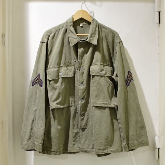 1940s US ARMY M-43 HBT Jacket / 40年代 13Star ボタン ヘリンボーン ...