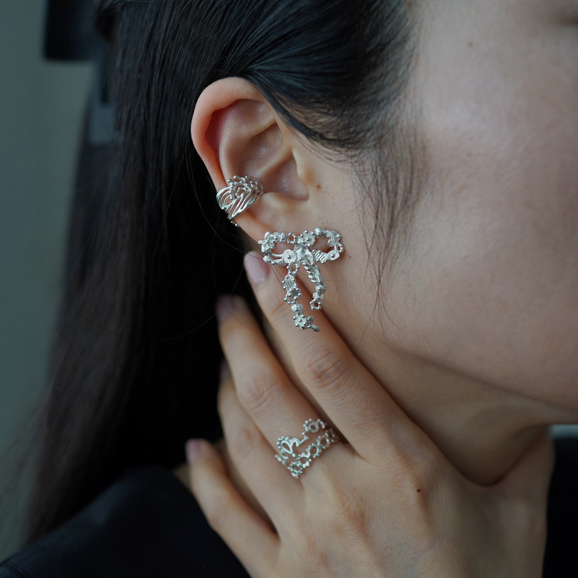 蝶々 ピアス | chiiiiiiico