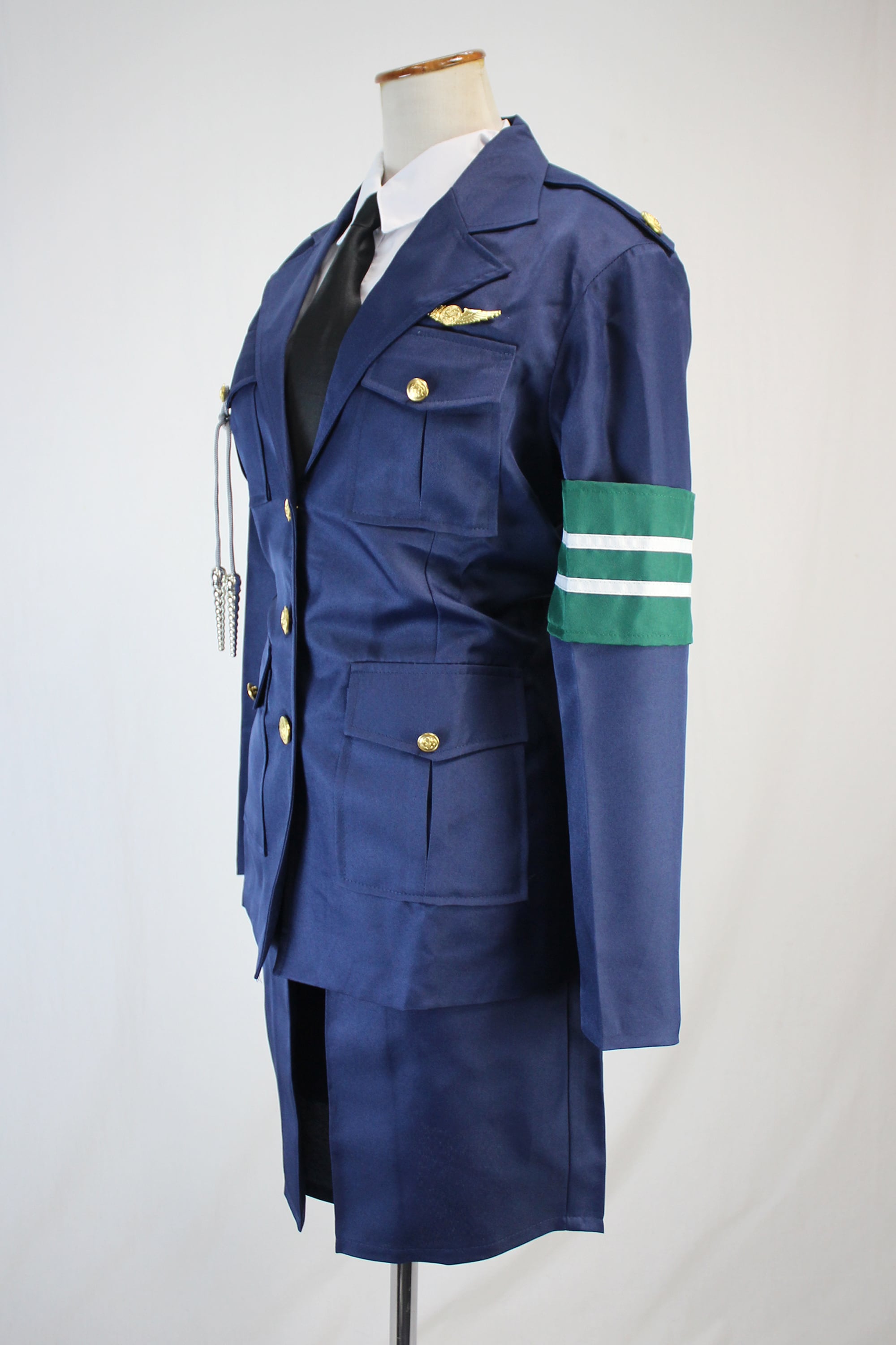 コスプレ衣装 撮影用アイテム 警察官 婦警 制服 ☆ビーロボの中野美紀