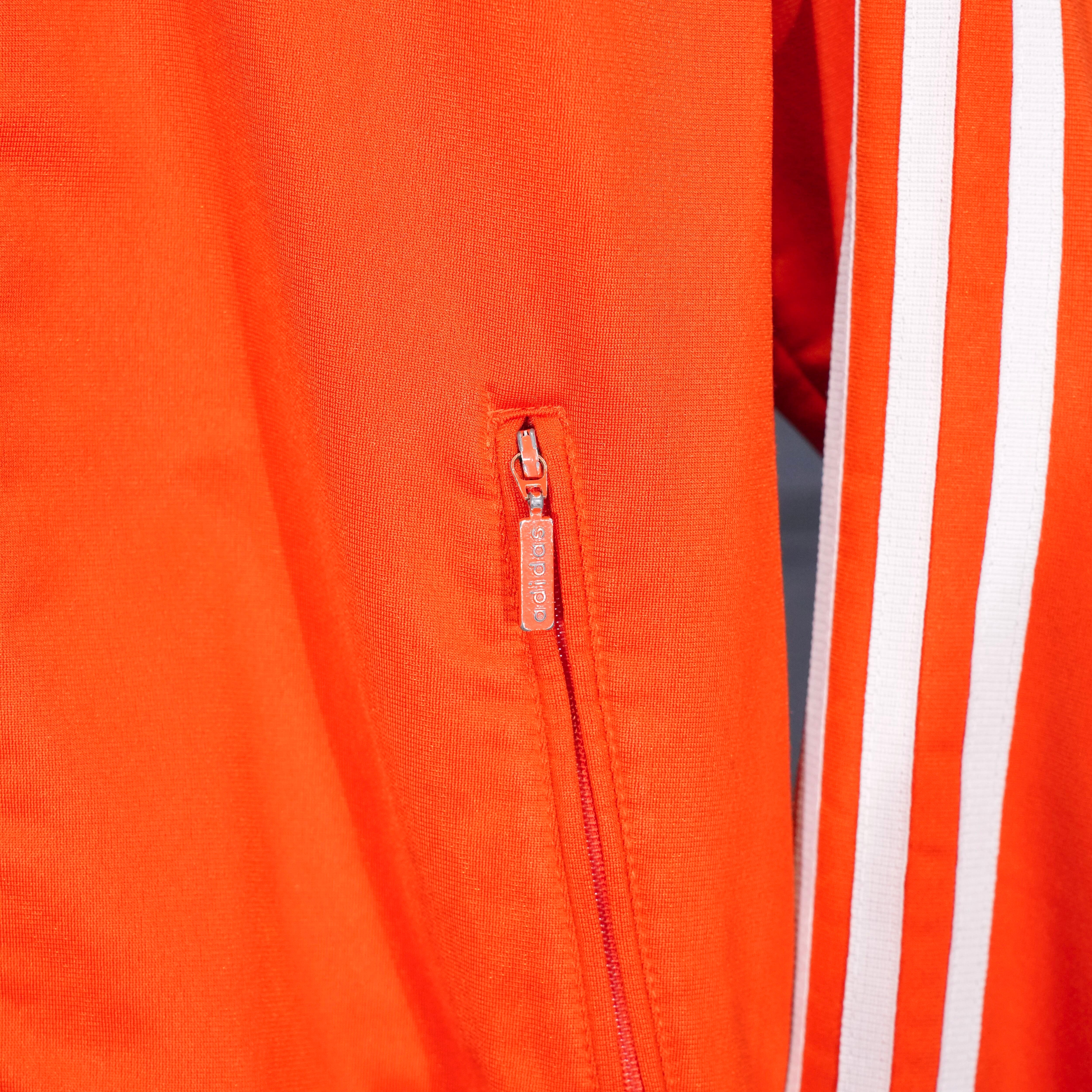 90's〜00's USA VINTAGE adidas LOGO EMBROIDERY DESIGN ZIP UP TRACK