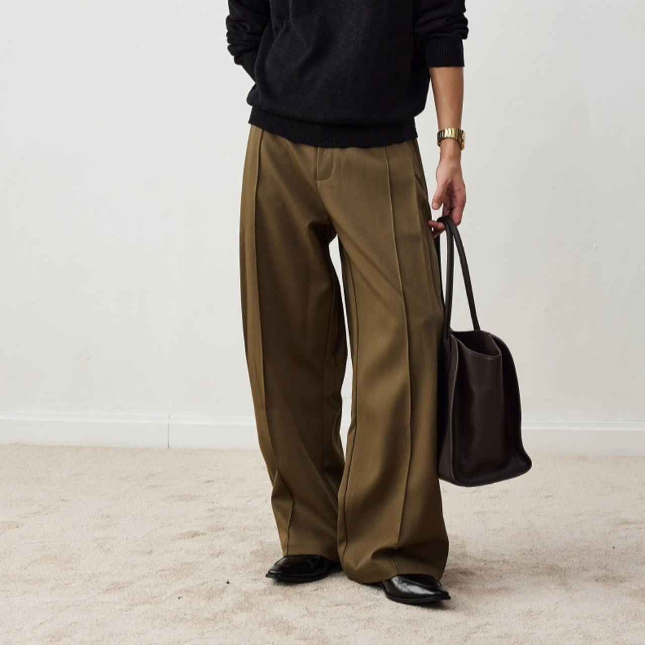 Drape Straight Pants TB2545・画像5
