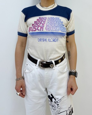 70s vintage souvenir print t-shirt