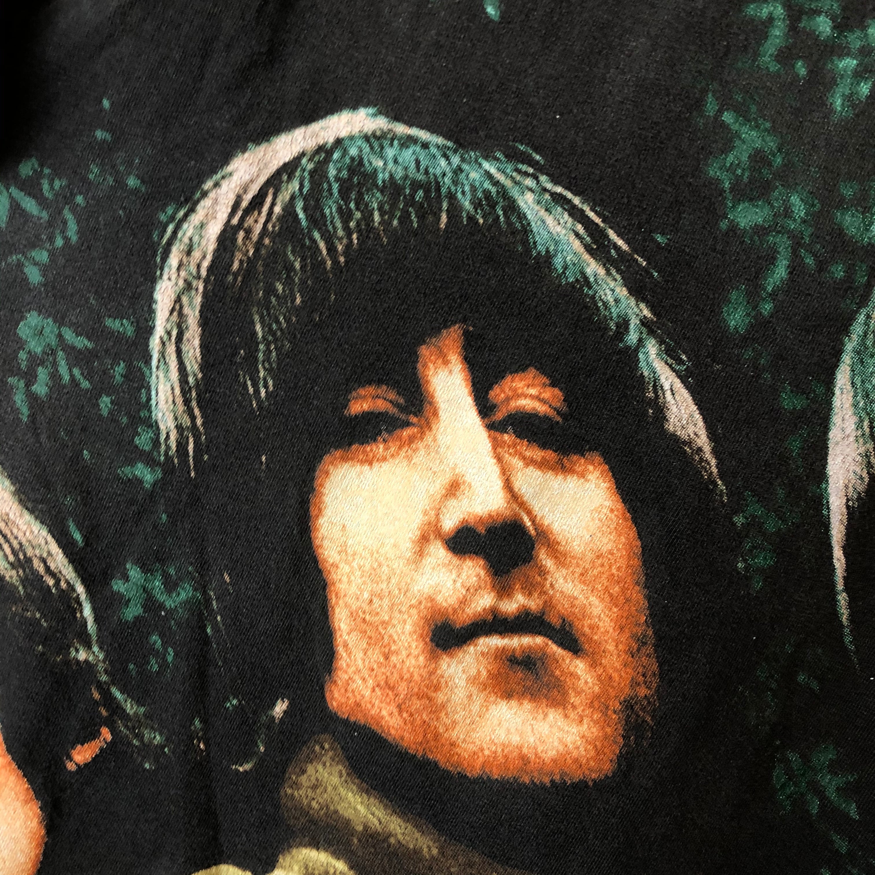 vintage 1990's THE BEATLES full print rock tee 