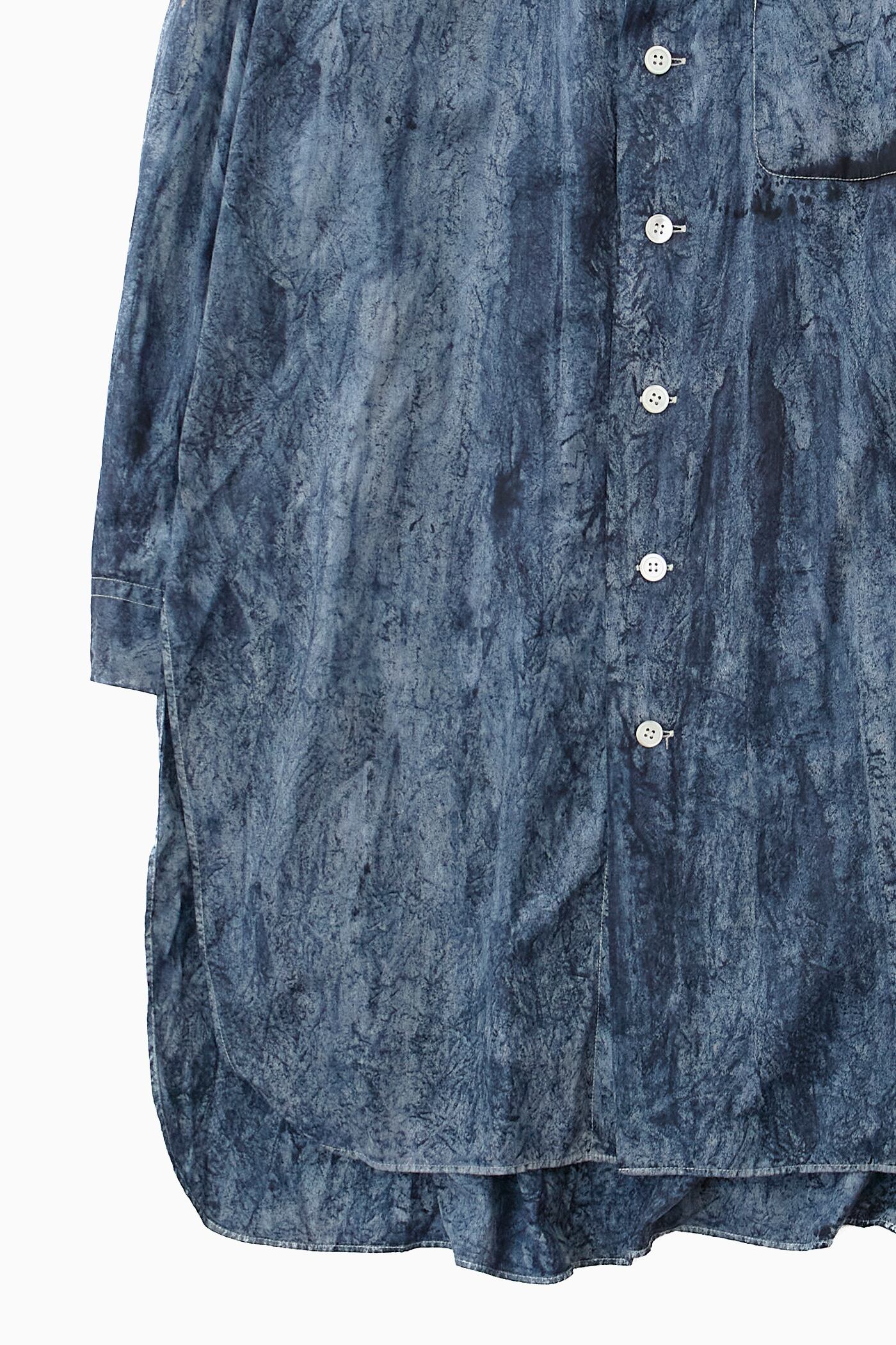 90s】ISSEY MIYAKE 製品染 LONG GATHERED SHIRT | Reben｜デザイン