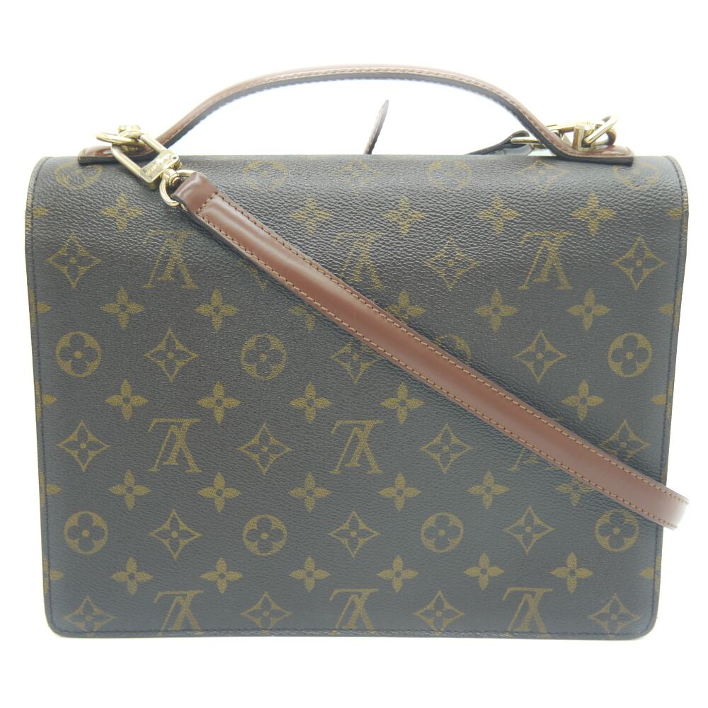 LOUIS VUITTON ルイ ヴィトン モンソー モノグラム ハンドバッグ 2WAY 